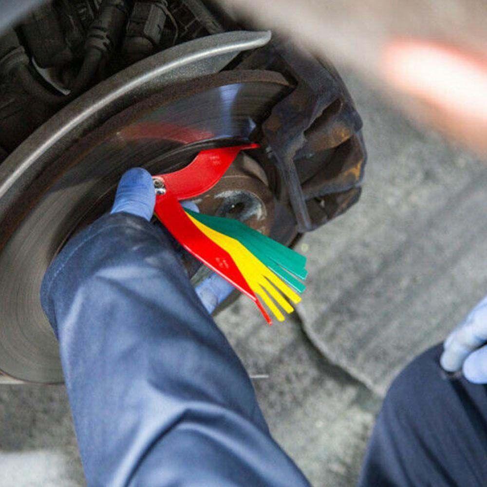 Thickness Gauge Wear Meter Feeler Gauge Brake Pad Measuring Tool Brake Lining Thickness Gauge