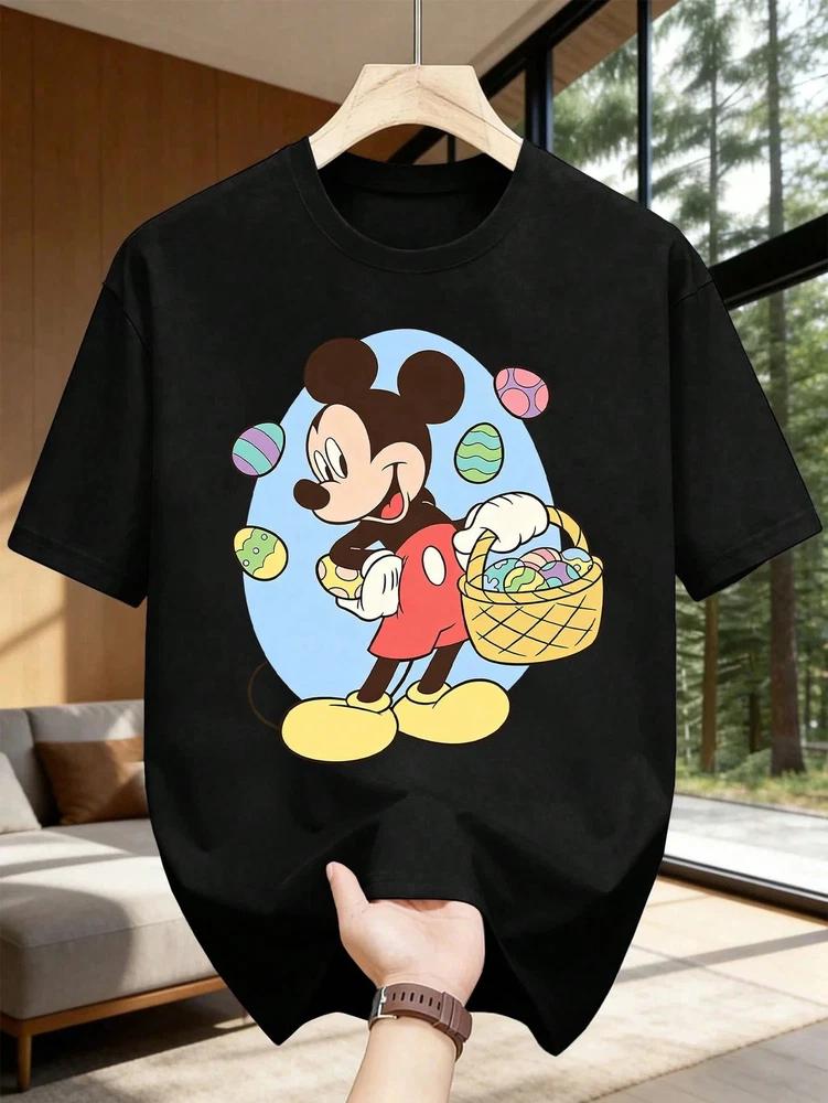 Funny Mickey Mouse Easter TShirt Unisex 3 S