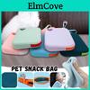 Dog Silicone Bag Treat Pet Snack Bag Travel Portable Training Pet Walking Bag Food Reward Storage Bag Pet Supplies New