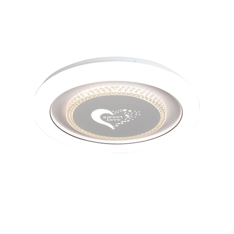 2025 Modern Minimalist LED Ceiling Light for Master Bedroom & Kids' Rooms - Full Spectrum Eye Protection