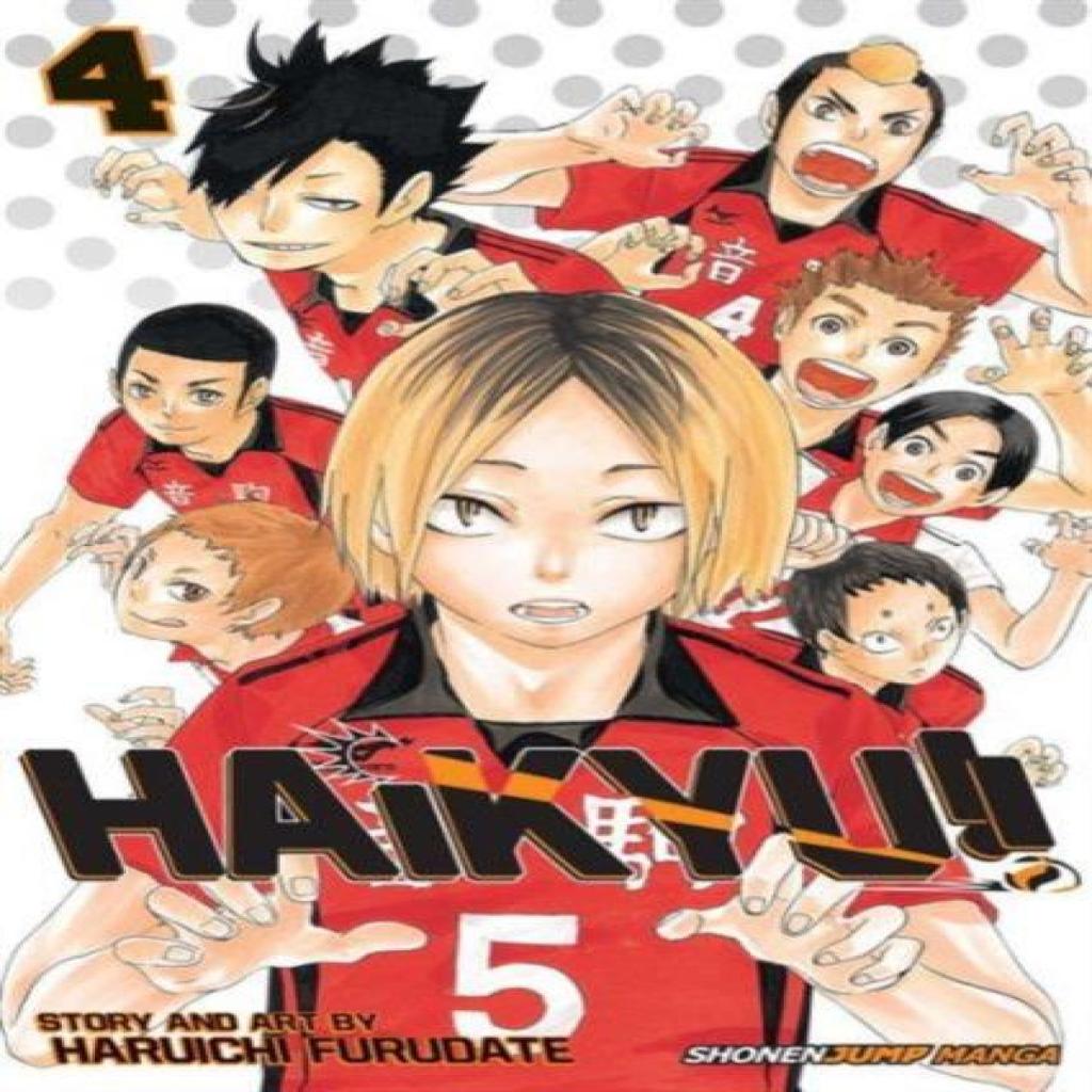 Haikyu Vol. 4 by Haruichi Furudate Paperback Book 9781421587691