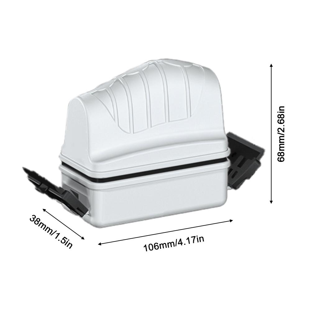 Magnetic Aquarium Fish Tank Brushes Remove Moss Glass Suspension Blade Algae Magnetic Brush Blade Algae Scraper Cleaner Brush