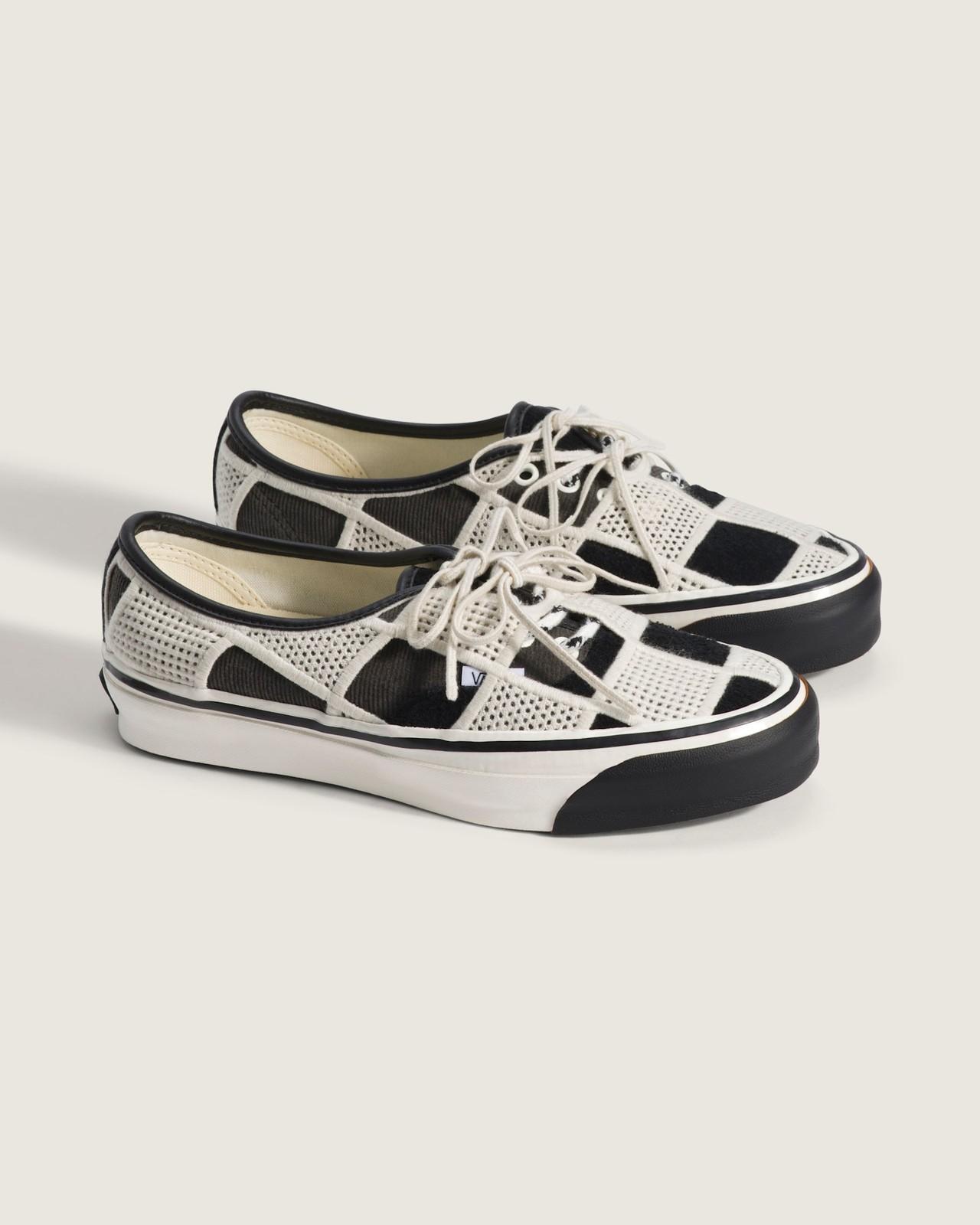 VN000Y0RFDB Vans Premium Authentic 44 Shell Knit Черный/Белый (Мужской) 5
