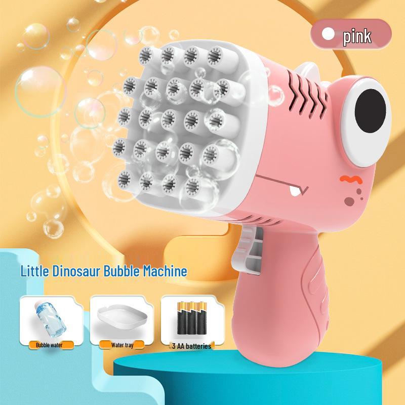 Pistol cu Bule Dinozaur pentru Copii - Semi-Automat, Etanș, Jucărie Portabilă