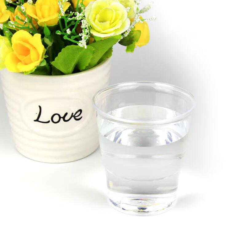 YANGGE Disposable Hard Plastic Airline Cups