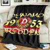 SG Dynamo Dresden Themen-Decke Geeignet für Betten Sofas und Camping Perfekt für Männer und Frauen Komfortable Bettwäsche das ganze Jahr über