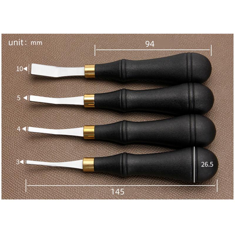 3/4/5/10 Mm Leather Rough File Leather Edge Roughing Tool Leather Surface Polish File for DIY Edge Polishing Hand Craft Tools