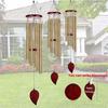 Money Tree 6 Tubes Wind Chimes Bell Good Luck Decor Home-Bell Pendant Home Garden Courtyard Decorative Lucky Wind Chime
