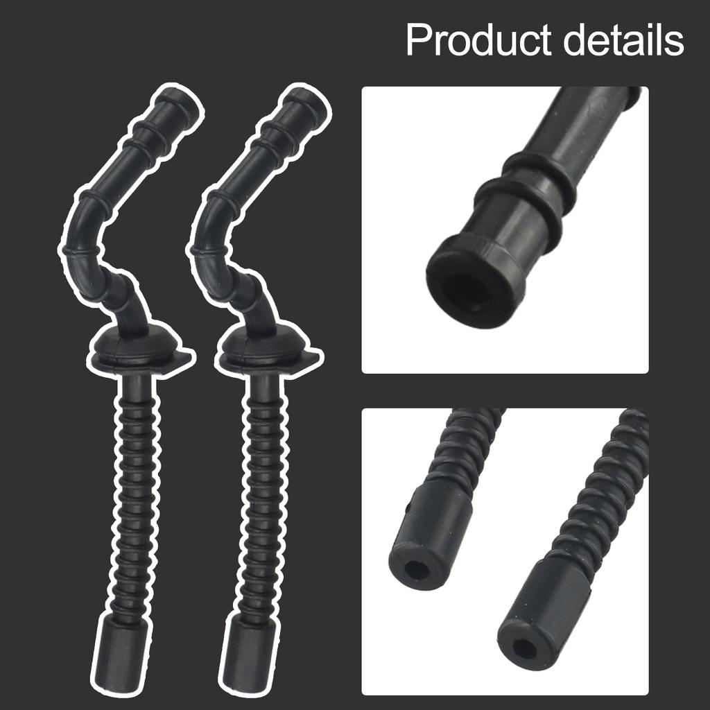Fuel Line Hose Pipe Set Replaces Part Number 1123 358 7701 Compatible with For 021 023 025 MS210 MS230 MS250 Chainsaw Pack of 2