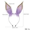 Handmade Plush Horse Ear Hairband Cosplay Anime Fans Kawaii Animal Ears Headband Unisex