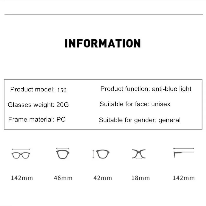 Fashion Anti-Blue Light Eyeglasses Cat Eye Glasses Frame Women Optical Computer Eyewear Radiation Protection Oversize Spectacle