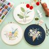 Beginner's Hand Embroidery Kit: Create Su Embroidery, Punch Needle, Ribbon Embroidery, and Cross-Stitch Items.