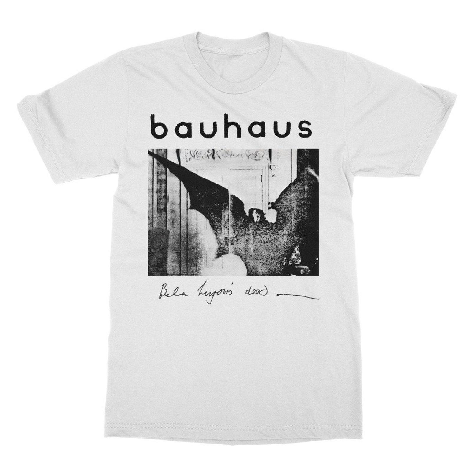 Bauhaus Bela Lugosi s Dead Shirt | Goth Rock Band Tee | Vintage Style Post-Punk M