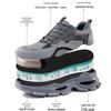 Four Seasons Men's Durable Anti-Smash, Anti-Puncture, Non-Slip Safety Work Shoes