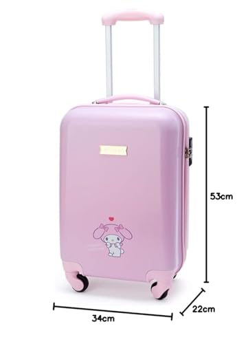 Sanrio My Melody Carry Bag, My Melody Character, 34 X 22 X 53 Cm, 417017, Perfect for Travel, Homecoming, Obon, New Year's, and Outings