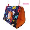 Triangle Bird Cage Parrot Plush Nest Pet Parrot Nest Budgie Warm Winter Hammock Cage House Hut Tent Bed Hanging Cave Pet Product