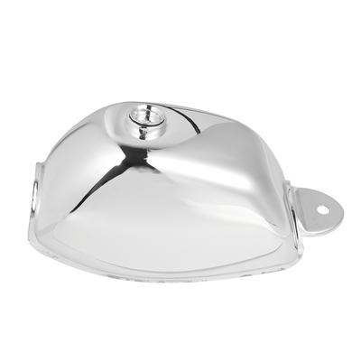Motorcycle Gas Fuel Tank 4L Iron Chrome Sealed Engine Fuel Petrol Tank for Z50 K3‑78