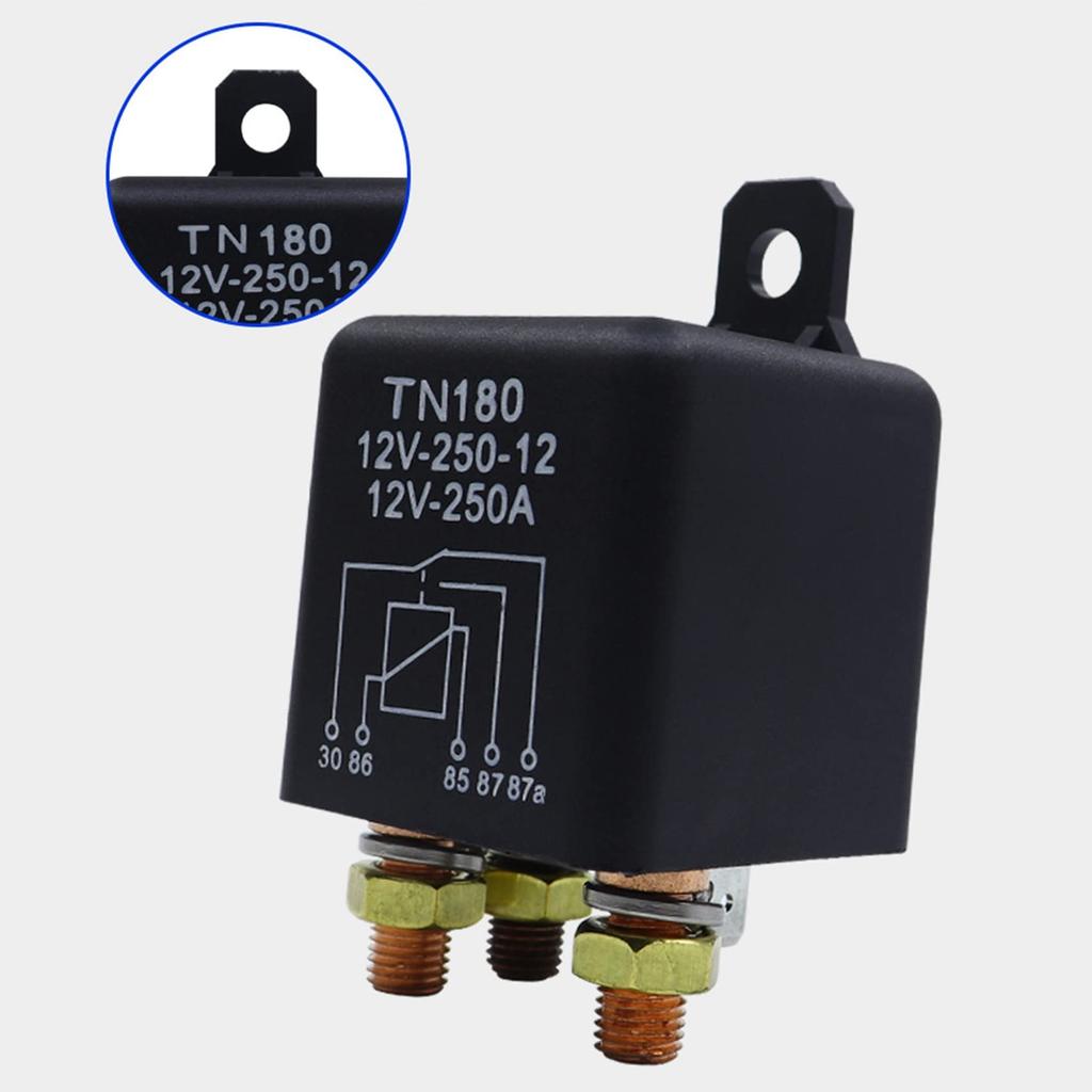 jingfei Car Relay, 24V 250A Continuous High Power, Motorcycle Control Switch, Terminal Automotive Starter Relay