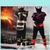 Material Suave Niños Niños Disfraz de Ninja Asesino Samurái Para Primavera Verano Otoño