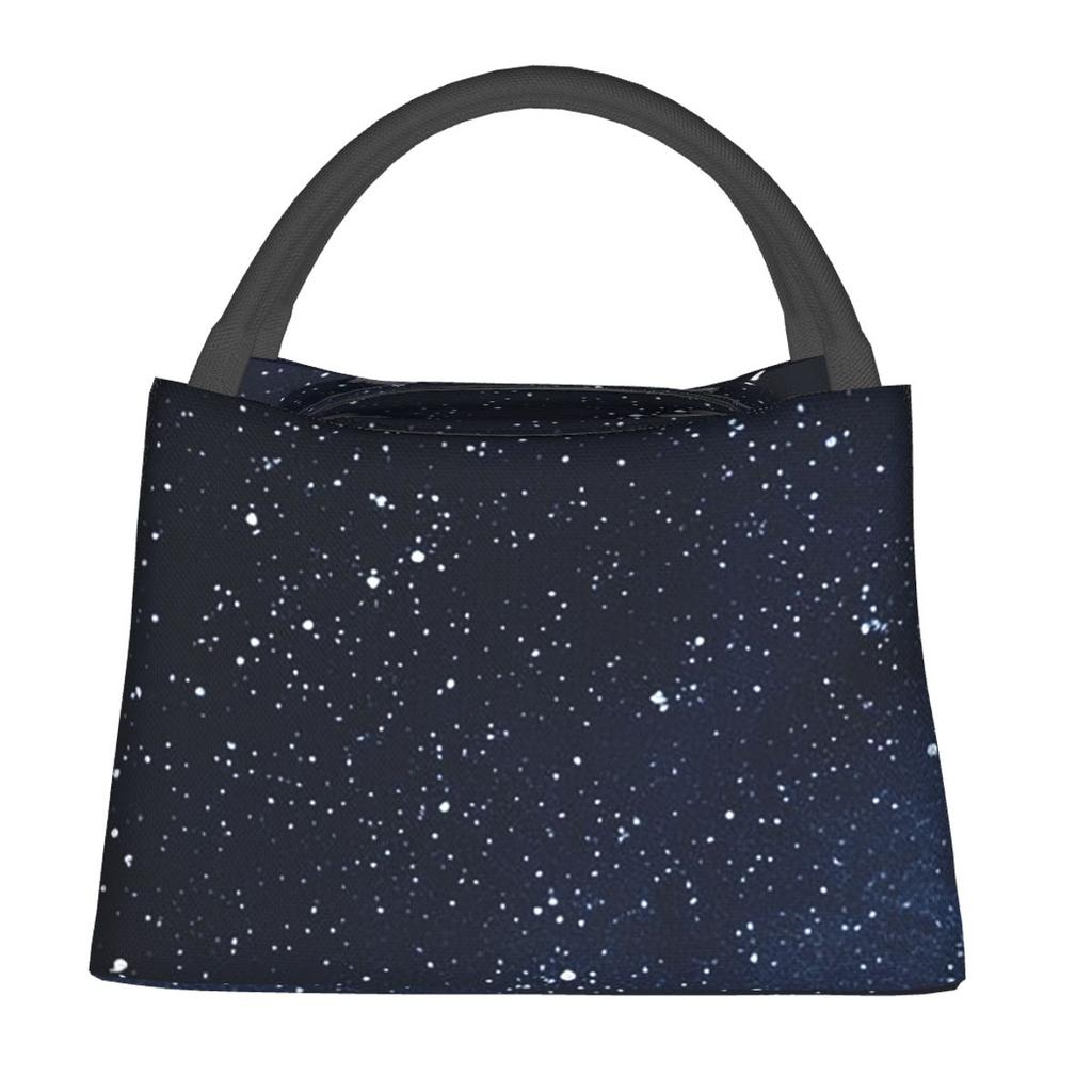 Planet Earth Insulated Lunch Bag for Women Kids Leakproof Food Boxes Thermal Lunch Box Tote
