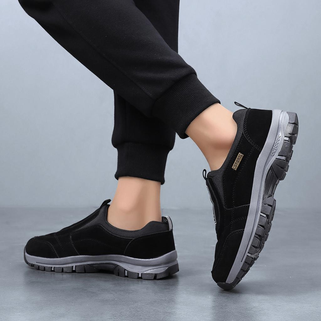 TUINANLE Pánské boty pro volný čas Sportovní nazouvací ploché Pohodlné tenisky Módní Outdoorový trend Velké velikosti Prodyšné boty pro řidiče