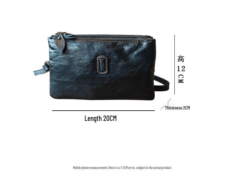 Summer 2025 Women's Crossbody Bag: Fashionable Double-Layer Mini Chain Bag for Mobile Phones & Mom Essentials.