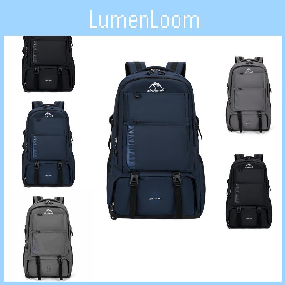 Large Capacity Schoolbag Outdoor Travel Splash Proof Luggage Backpack Hiking Bag