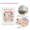 Violet Henri Matisse Daisy Line Coral postere botanice și imprimeuri artă de perete pictură pânză pentru sufragerie imagini decorative
