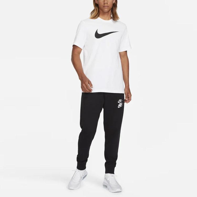 Nike Casual Sports Breathable Round Neck Short Sleeve T-Shirt Men Tops White DC5094-100