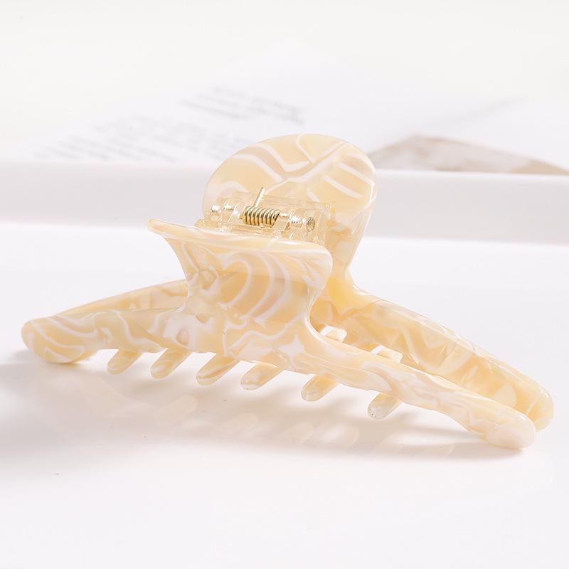 Vielseitige Acetat-Pferdeschwanz-Klammer im koreanischen Stil für Frauen