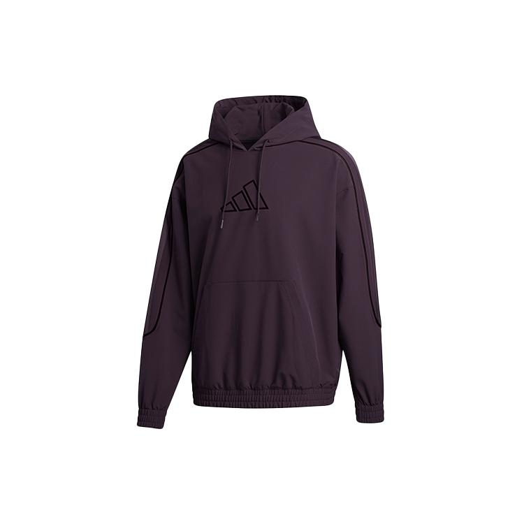 Adidas Sweatshirts Men's Purple Hooded Moderate Regular FR5737