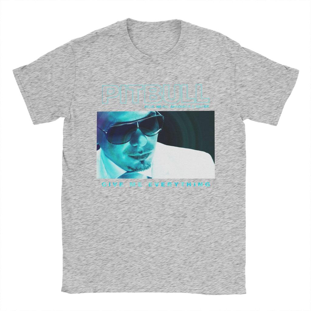 Maglietta Novità Mr Worldwide Pitbull Unisex Unisex Girocollo Manica Corta Top 100% Cotone Top Estivo Maglietta