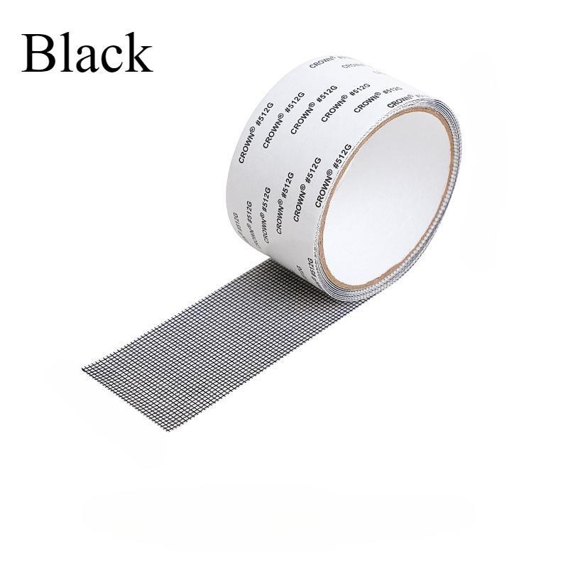 Selbstklebendes Reparaturband für Fenstergitter, Moskitonetz, zum Abdecken von Löchern, Netzaufkleber, Anti-Mücken-Band für Fenster und Türen