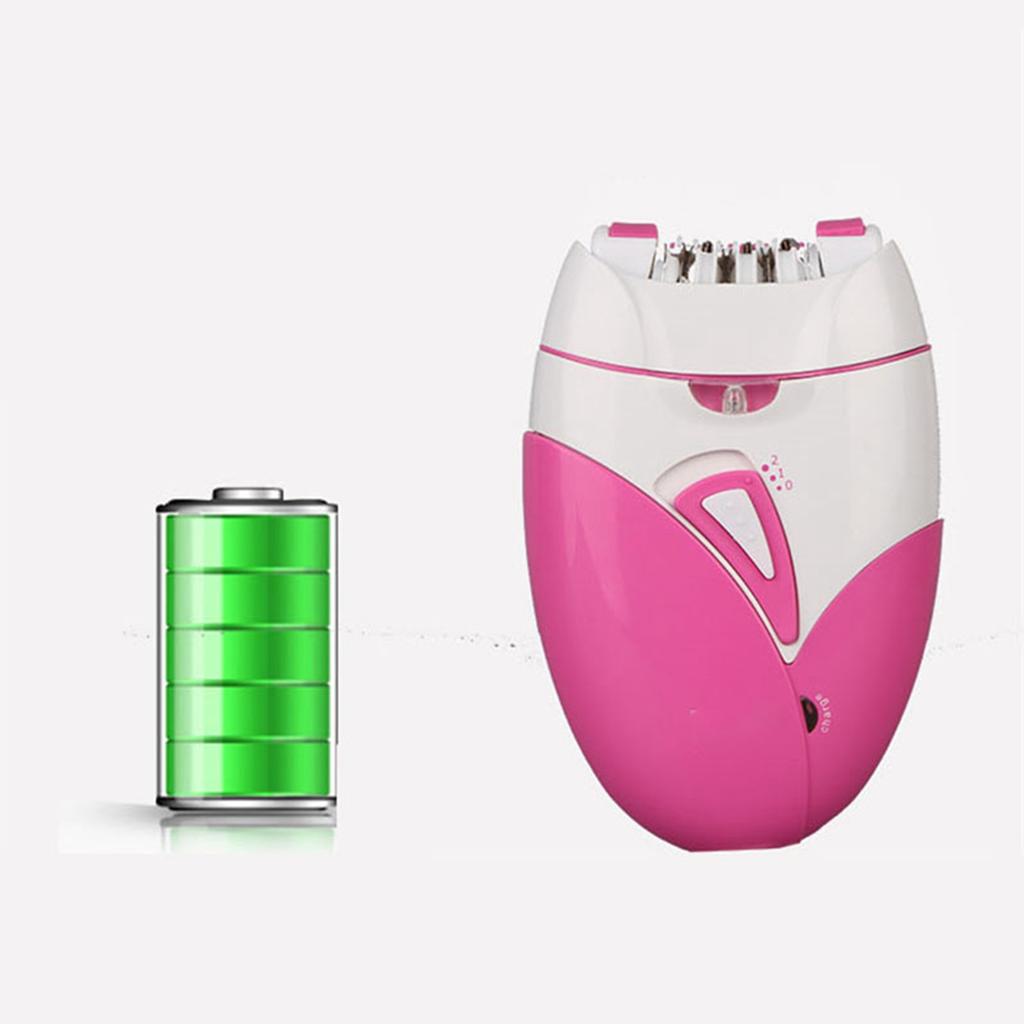 Hair Removal Machine Rechargeable Hypoallergenic Portable 5V 3W Electric Hair Epilator Pink