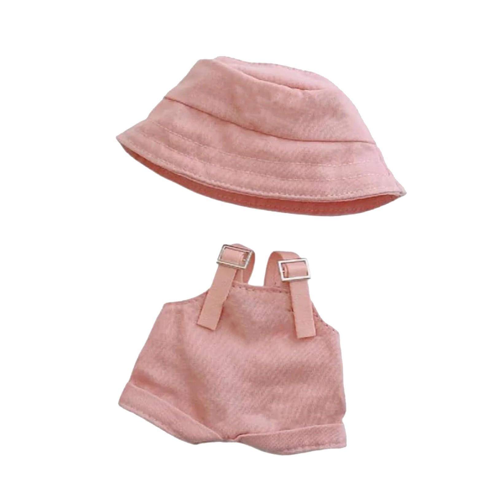 

Детская одежда первого и второго поколения, 17 см, одежда для вечеринок, аксессуары, перевернутые подтяжки(Розовый/Черный/Синий/Белый) One Size розовый