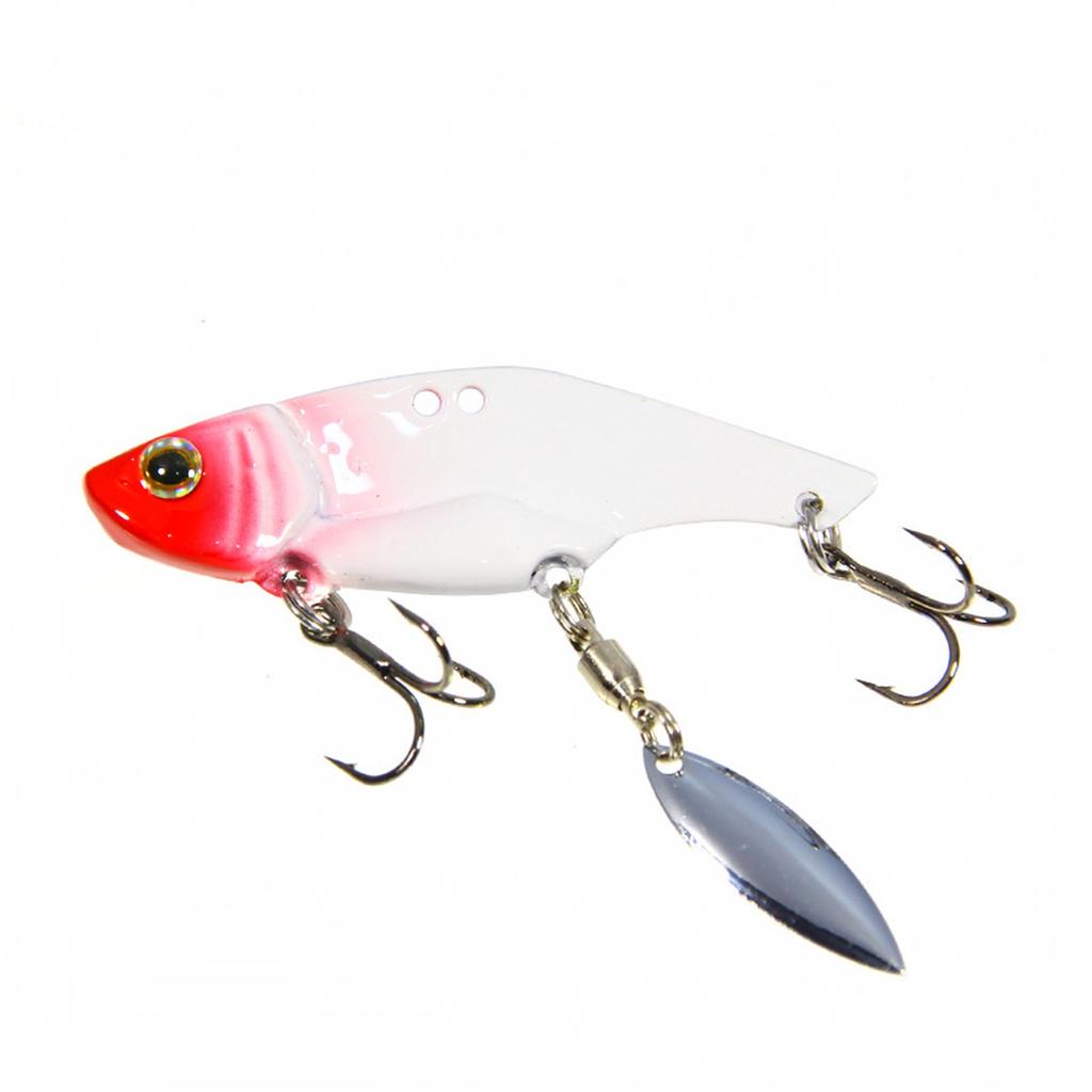 Rotating Fishing with Grooved Treble Hook for and Topmouth Culter, Artificial