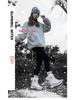 Plus-Size Women's Waterproof Winter Snow Boots, Warm Fleece-Lined, Long Tube Design, Outdoor Sports Fashion.