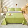 3PC Garden Floral Bed Cover Double Gauze Washed Cotton Skin Friendly Bed Cover Thin Quilt