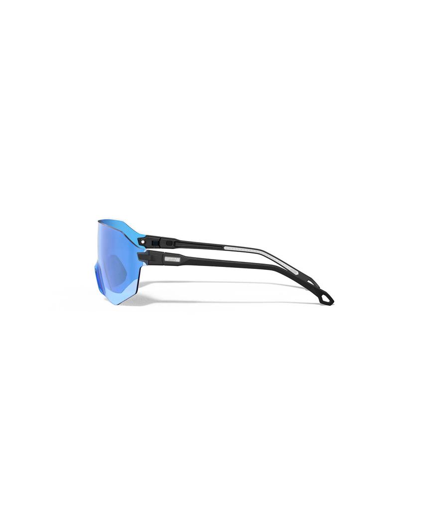 Deobeulyutidi Pacer Sports Sunglasses Black/Blue Mirror