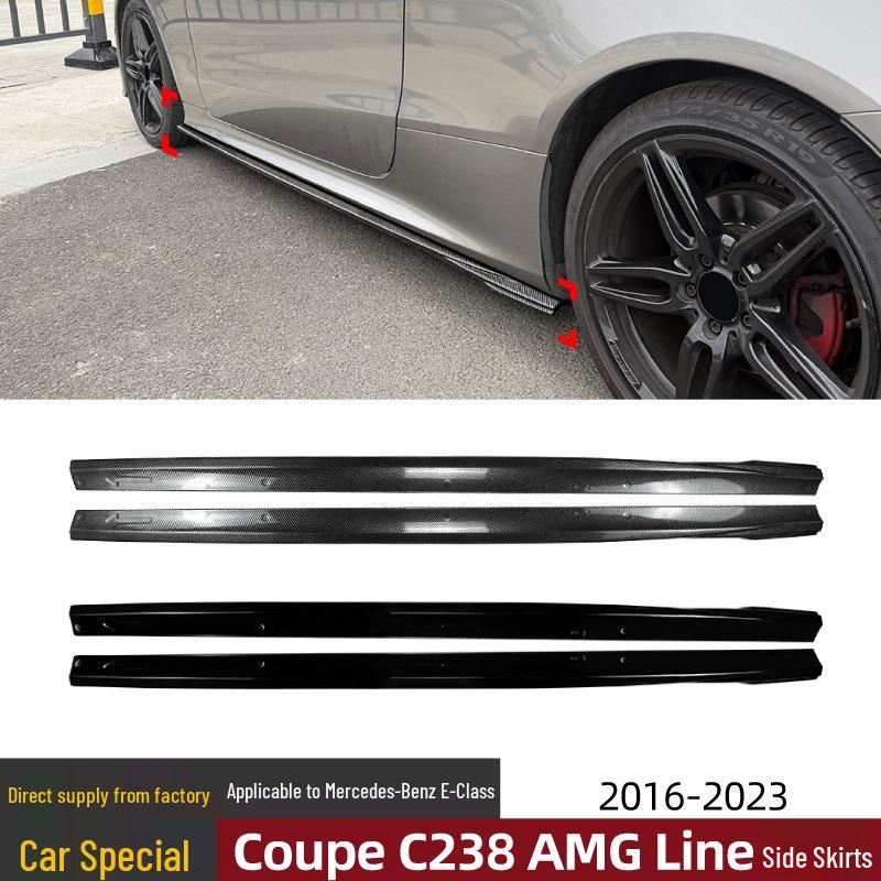 Mercedes-Benz E-Class Coupe C238 AMG Line 2016-2023 Side Skirts & Spoilers Body Kit