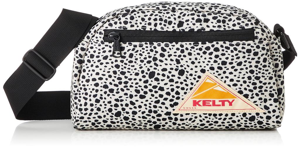Body Bag DP ROUND TOP BAG S Beige Dalmatian [Kelty]