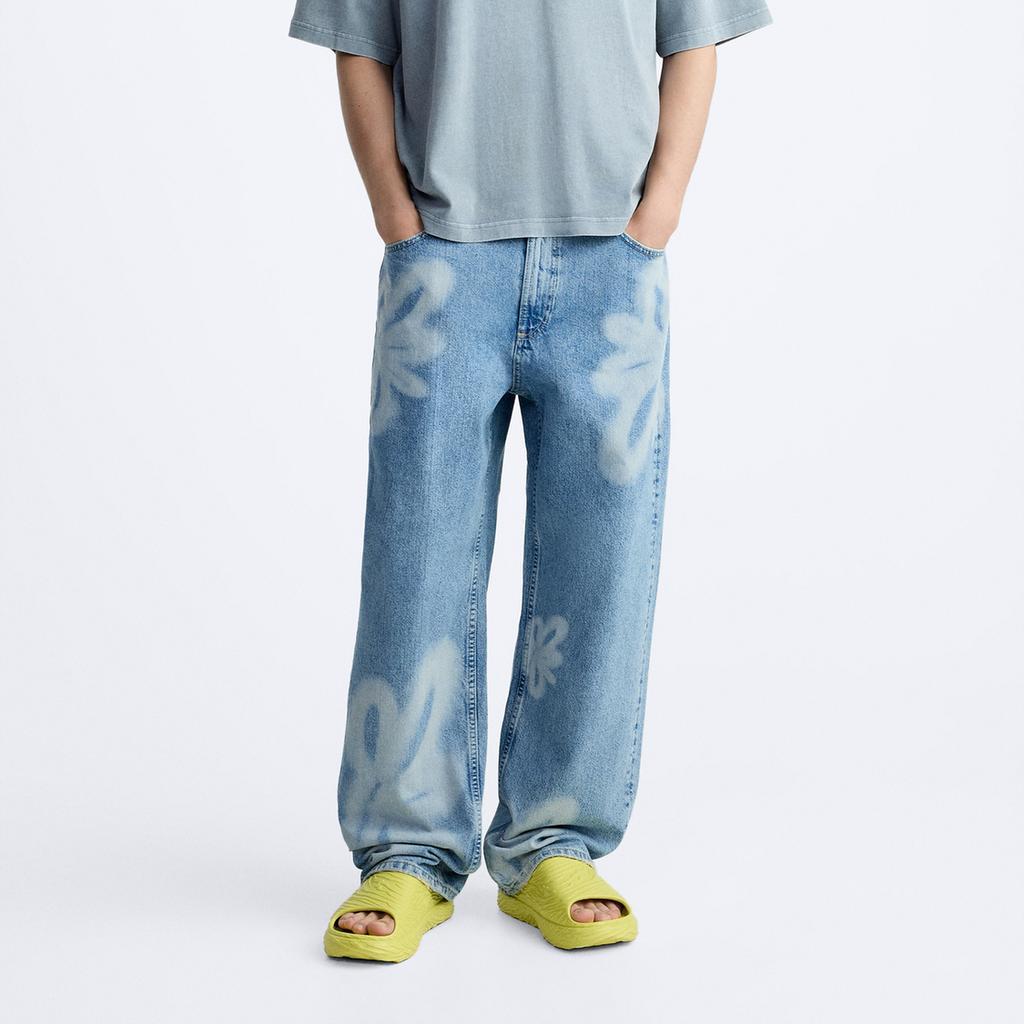 Zara Eva Thick Sole Lightweight Slide Sandals Men Footwear Yellow 12730320097