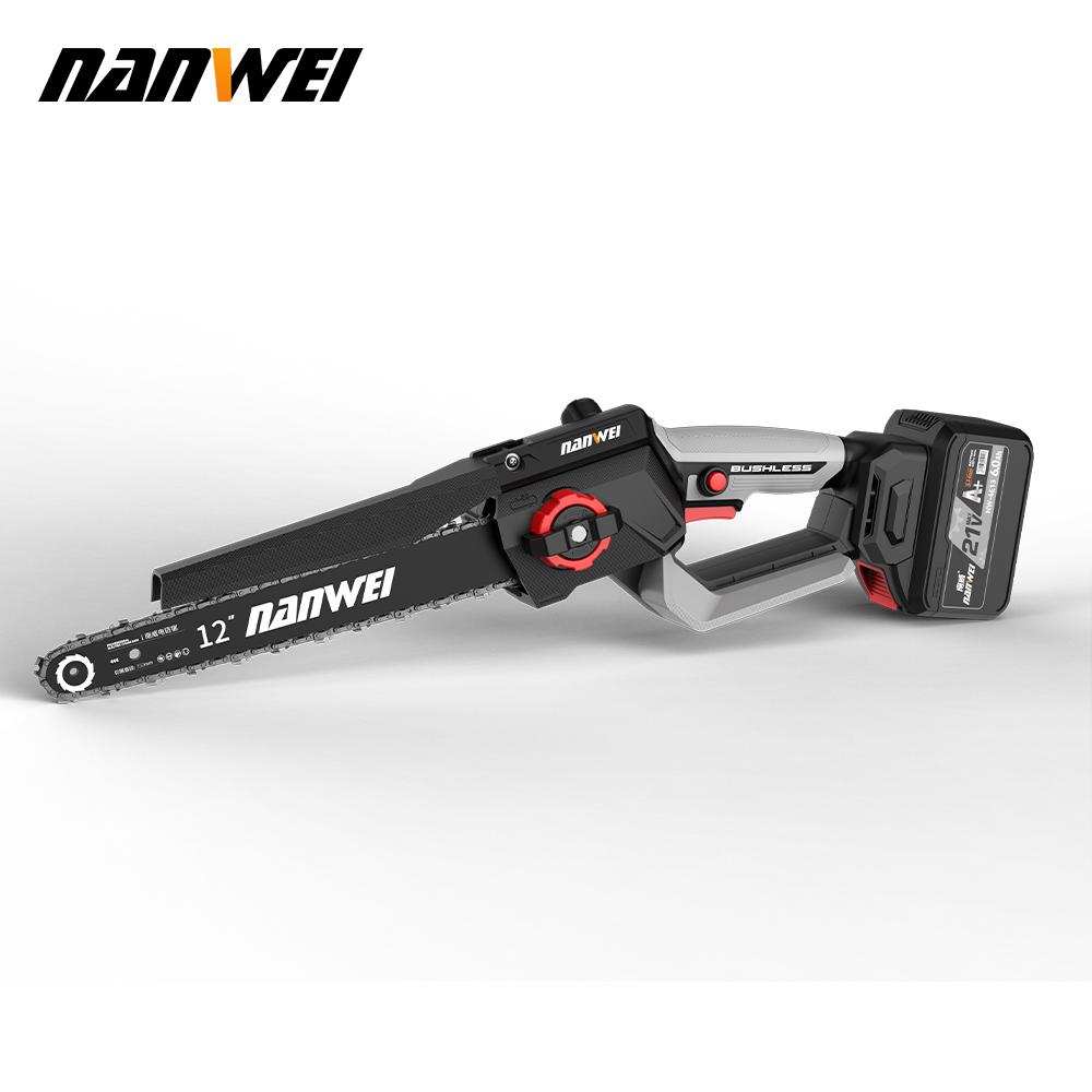 NANWEI 12 Inch Electric Chain Saw 2300W with Brushless Motor