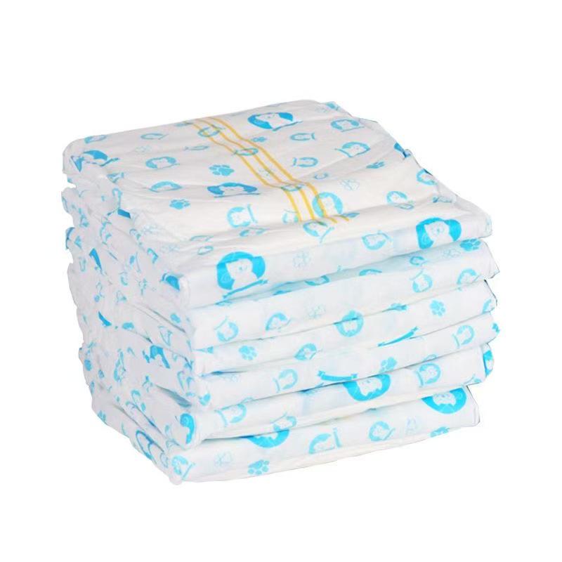 Absorbent Leak-Proof Teddy Pet Diapers, Anti-Annoyance Physiological Pants, Dog Training Pads for Male Dogs, Size M
