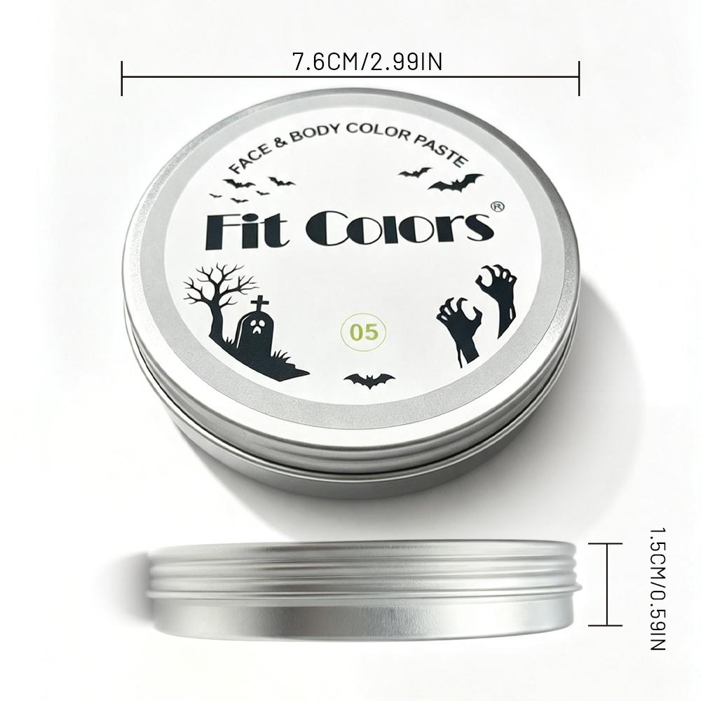 30g Water Soluble Face Body Paint Cream Highly Pigmented Halloween Cosplay Stage Makeup Safe Non Toxic Easy Clean Adults Kids