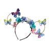Floral Headbands For Kids And Girls Butterfly Crown Adjustable Flower Hair Accessories For Photography Props