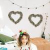 1PC Wood Wreath Boards Party Square Christmas Triangular Wedding Circle Home Decor Multiple Options Available