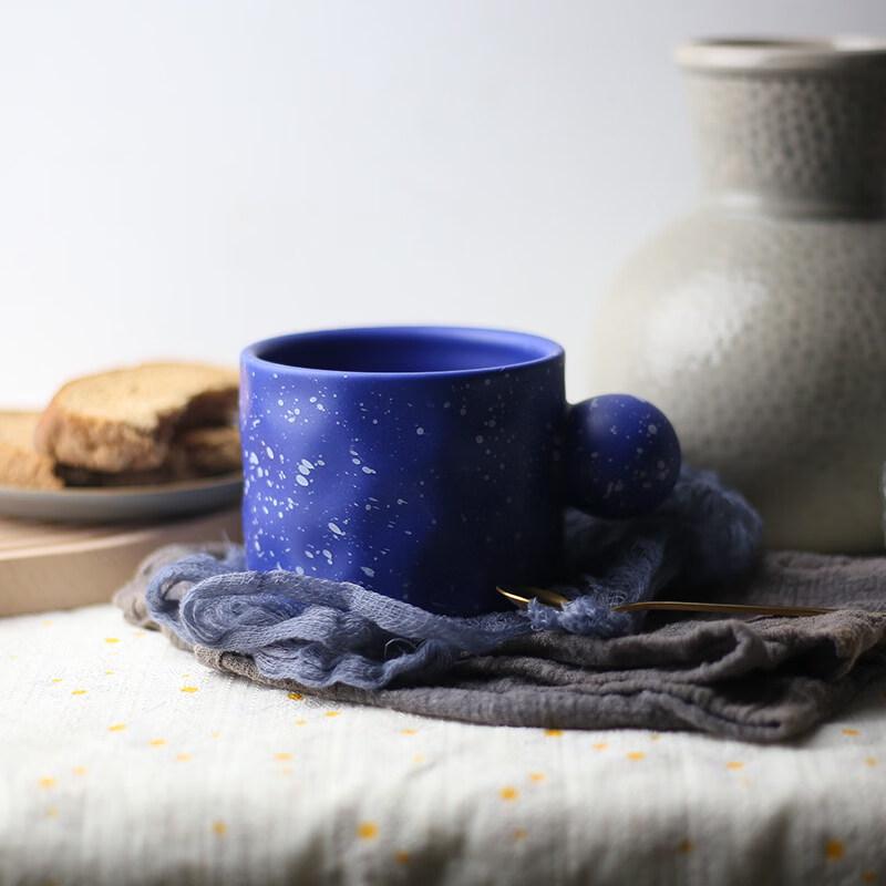 Nordic Irregular Hand-pinched Ceramic Mug