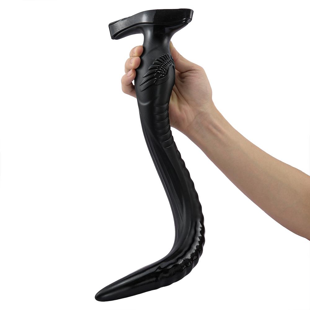 Overlength Erotic Anal Dildo Sex Toy Thorough Butt Plug Anus Masturbation Prostate Massager Buttplug for Man Woman Sexshop Adult