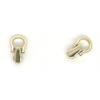 Zinc Alloy Ear Buckle Monk Head Ring with Nipple Stud for Phone Cases
